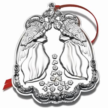 2010 Wallace Angel Ornament Sterling Ornament