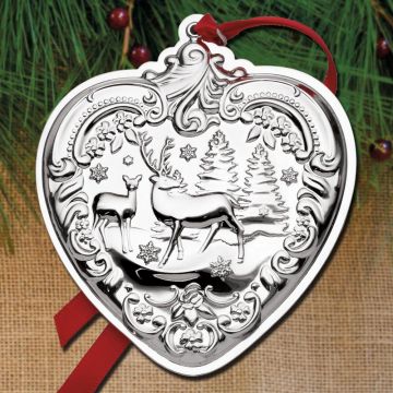2017 Wallace Heart 26th Edition Sterling Ornament