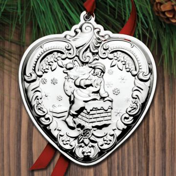 2020 Wallace Heart 29th Edition Sterling Ornament