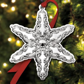 2019 Wallace Snowflake 22nd Edition Sterling Ornament