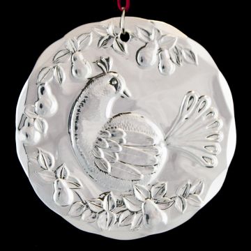 1981 Wendell August Partridge Sterling Ornament image